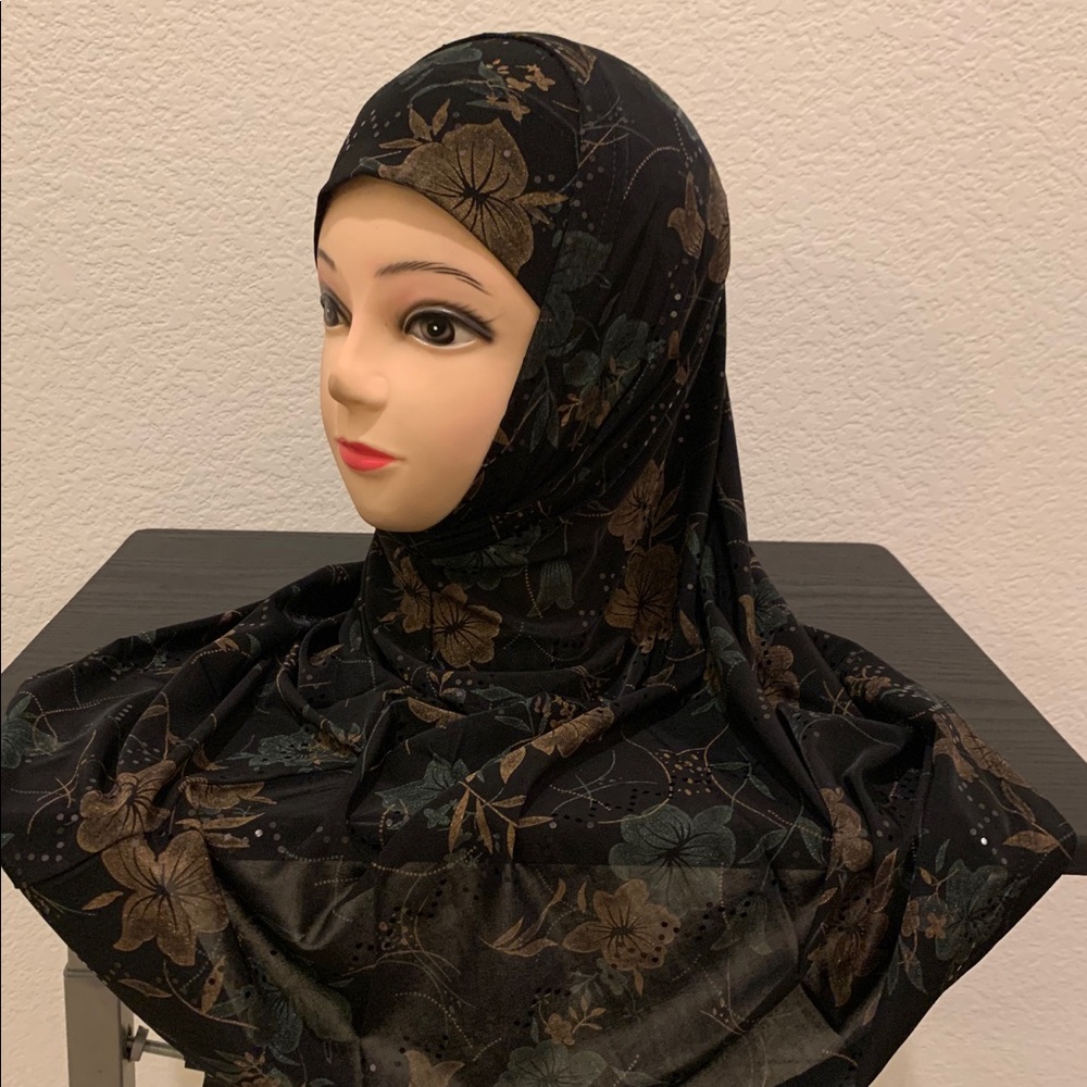 Women’s 2 pieces Hijab set, one size fits all